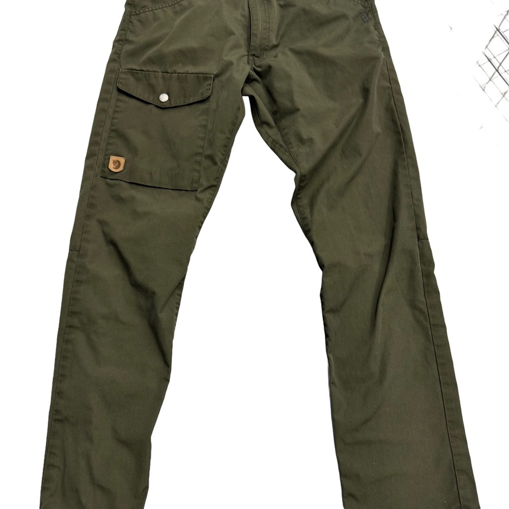 Fjällräven Men's Olive Green Cargo Pants